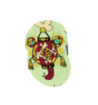 クローバー×チェリー（個別スタンプ：8）