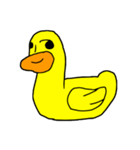 Duck emotion（個別スタンプ：9）