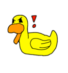 Duck emotion（個別スタンプ：10）