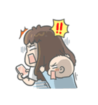 YanComic : busy mama（個別スタンプ：3）