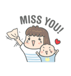 YanComic : busy mama（個別スタンプ：8）