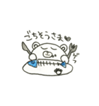シロクマとパンダ（個別スタンプ：28）