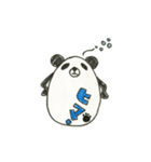 シロクマとパンダ（個別スタンプ：32）