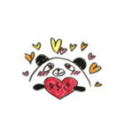 シロクマとパンダ（個別スタンプ：38）