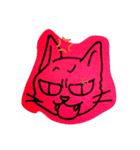 紙の上のにゃんこ（個別スタンプ：6）