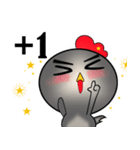 black-bone chicken a mountain（個別スタンプ：11）