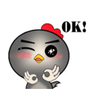 black-bone chicken a mountain（個別スタンプ：24）