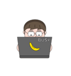 A Guy and Banana（個別スタンプ：1）