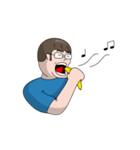 A Guy and Banana（個別スタンプ：2）