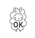 うさモフ（個別スタンプ：14）