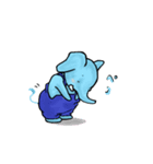 仲良し象（個別スタンプ：8）