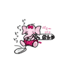 仲良し象（個別スタンプ：22）