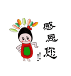 Balloon beauty woman（個別スタンプ：3）
