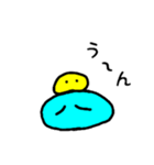 青いスライム（個別スタンプ：13）