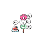 ゆるだんご（個別スタンプ：2）