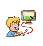Computer Engineer（個別スタンプ：33）