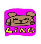 つかえるご挨拶クマsan（個別スタンプ：1）