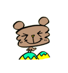 つかえるご挨拶クマsan（個別スタンプ：4）