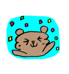 つかえるご挨拶クマsan（個別スタンプ：8）