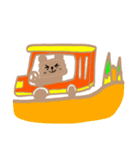 つかえるご挨拶クマsan（個別スタンプ：15）