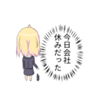 裏表ある子ちゃん（個別スタンプ：9）