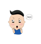 Raccoon eyes Man（個別スタンプ：2）