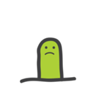One Green Worm（個別スタンプ：3）