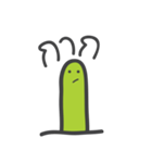 One Green Worm（個別スタンプ：7）
