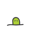 One Green Worm（個別スタンプ：19）