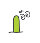 One Green Worm（個別スタンプ：34）