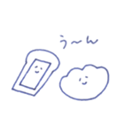 クリームパンと食パン（個別スタンプ：6）