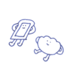 クリームパンと食パン（個別スタンプ：17）
