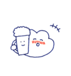 クリームパンと食パン（個別スタンプ：30）