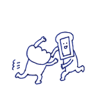 クリームパンと食パン（個別スタンプ：33）
