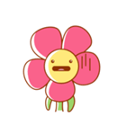 Cute Cartoon Flower（個別スタンプ：9）