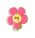 Cute Cartoon Flower（個別スタンプ：10）