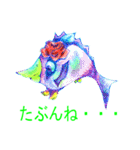 Fish and lure sticker2（個別スタンプ：17）