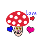 Cute little mushroom（個別スタンプ：13）