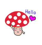 Cute little mushroom（個別スタンプ：14）