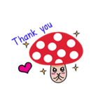 Cute little mushroom（個別スタンプ：22）
