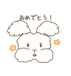 うさぎのWONDERLANDのなかまたち（個別スタンプ：35）