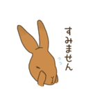 うさぎのWONDERLANDのなかまたち（個別スタンプ：36）