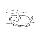 雑なかわいいねこ（個別スタンプ：5）
