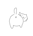 雑なかわいいねこ（個別スタンプ：6）