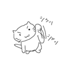 雑なかわいいねこ（個別スタンプ：7）