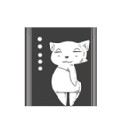 ボディコン姿のマダムネコ（個別スタンプ：9）