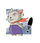 ボディコン姿のマダムネコ（個別スタンプ：10）