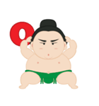 Cute Sumo（個別スタンプ：6）