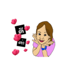 Cute boy and girl.（個別スタンプ：2）