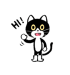 Yamyo, the cat (English Ver.)（個別スタンプ：4）